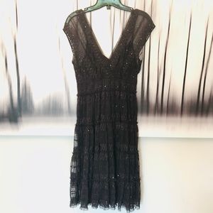 MAX STUDIO Sheer Sequin Dress.**BNWOT**